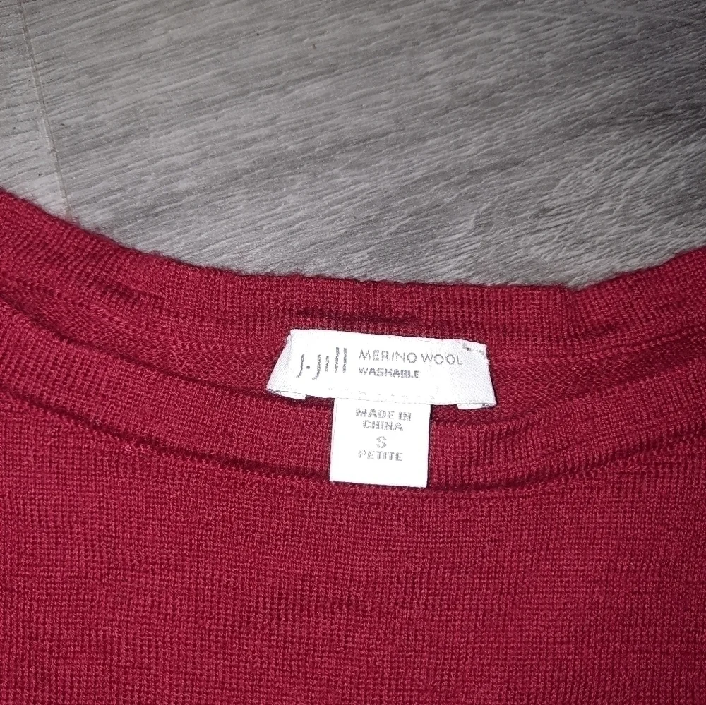 J. Jill Merino Wool Lightweight Crewneck Sweater